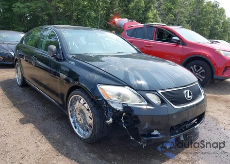 2007 Lexus Gs 450H from USA, damaged, VIN JTHBC96S075000878